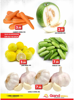Veggie Wednesday - Grand Mall Sharjah