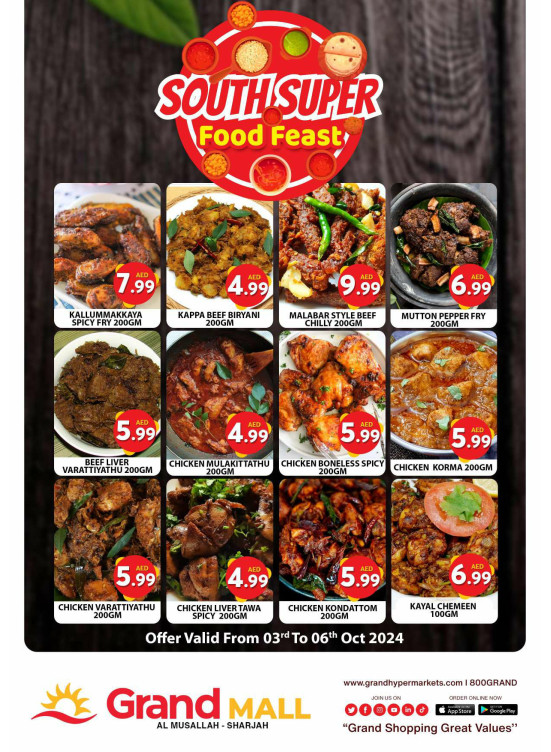 Super Food Feast - Grand Mall Sharjah