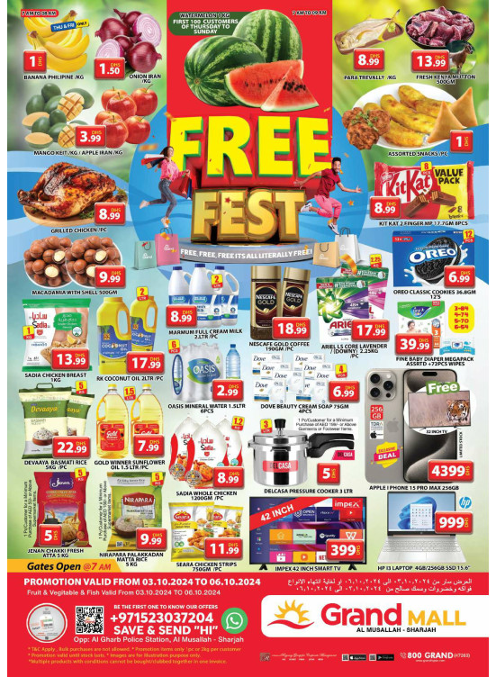 Weekend Deals - Grand Mall Sharjah