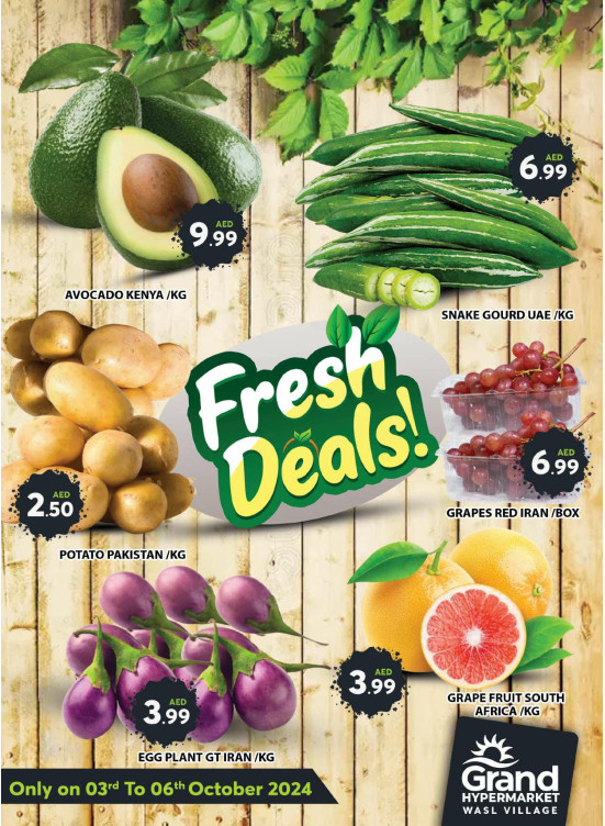 Fresh Deals - Wasl Village, Dubai