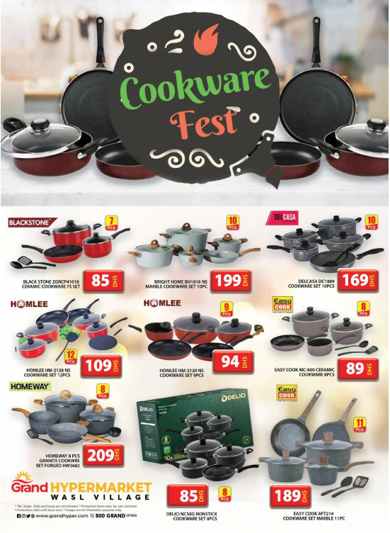 Cookware Fest - Wasl Village, Dubai