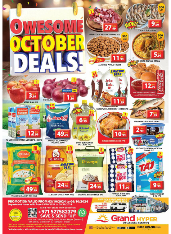 Weekend Deals - Grand Hyper Muhaisnah