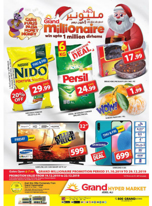 Grand Millionaire Offers - Grand Hypermarket Jebel Ali