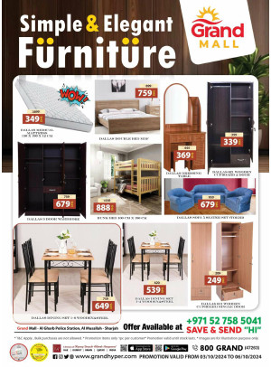 Simple & Elegant Furniture - Grand Mall Sharjah