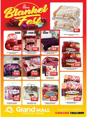 Blanket Fest - Grand Mall Sharjah