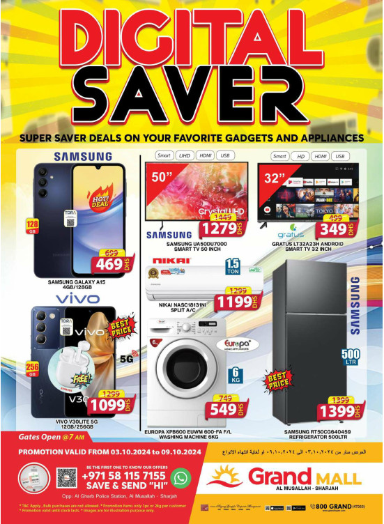 Digital Saver - Grand Mall Sharjah