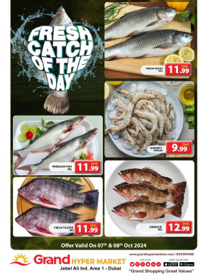 Catch of The Day - Grand Hypermarket Jebel Ali