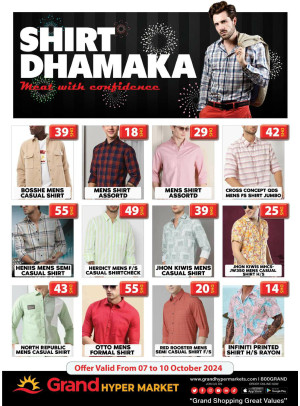 Shirt Fest - Grand Hypermarket Jebel Ali