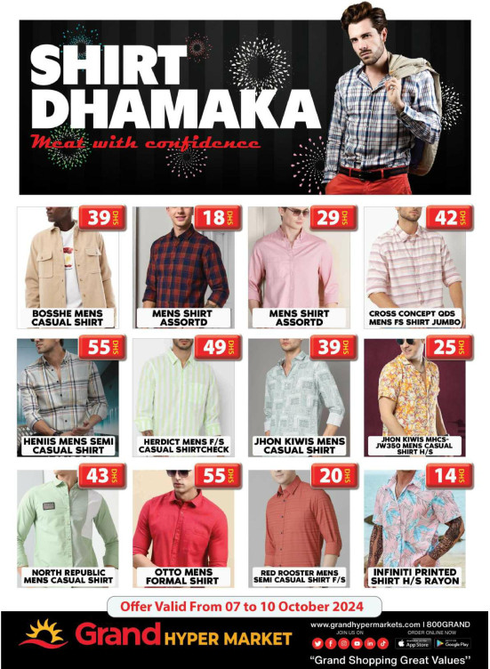 Shirt Fest - Grand Hypermarket Jebel Ali