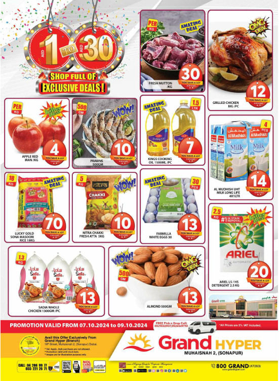 Midweek Deals - Grand Hyper Muhaisnah