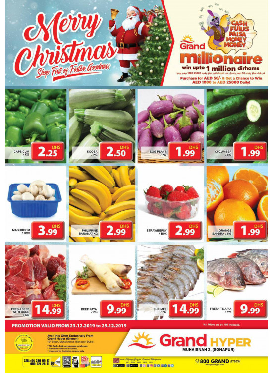 Christmas Offers - Grand Hyper Muhaisnah