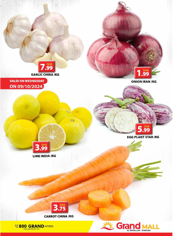 Veggie Wednesday - Grand Mall Sharjah