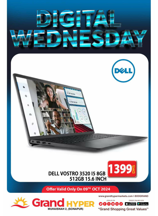 Digital Wednesday - Grand Hyper Muhaisnah