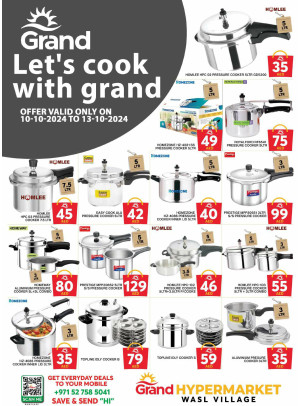 Let's Cook With Grand - Wasl Village, Dubai