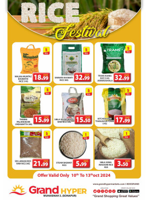 Rice Festival - Grand Hyper Muhaisnah