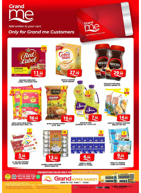 Grand Me Deals - Grand Hypermarket Jebel Ali