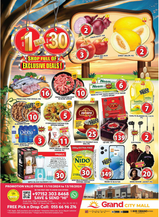 Weekend Deals - Grand City Mall