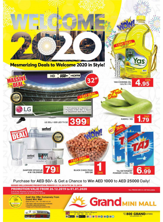 Welcome 2020 - Grand Mini Mall