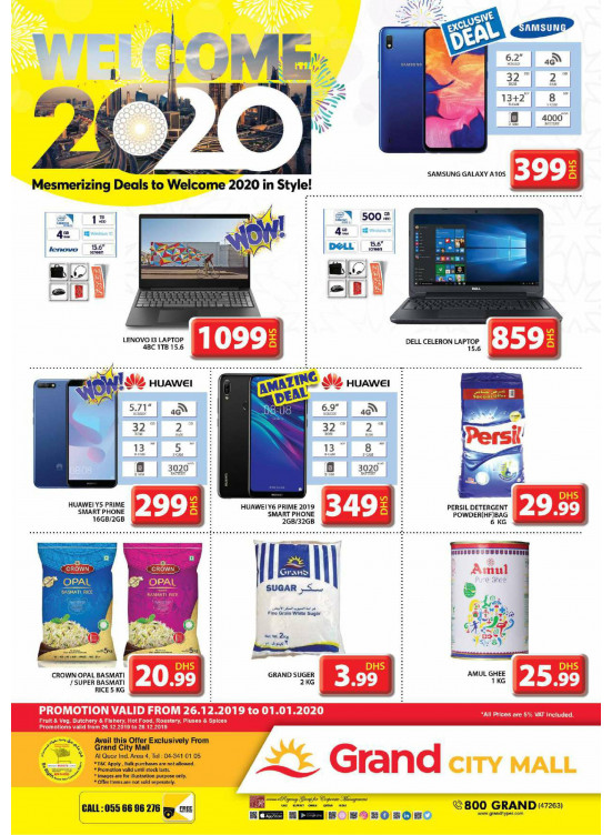 Welcome 2020 - Grand City Mall