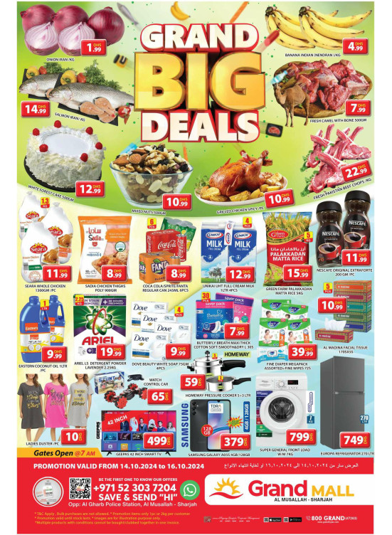 Midweek Deals - Grand Mall Sharjah