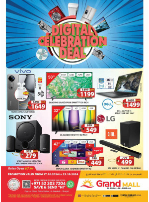 Digital Celebration Deal - Grand Mall Sharjah