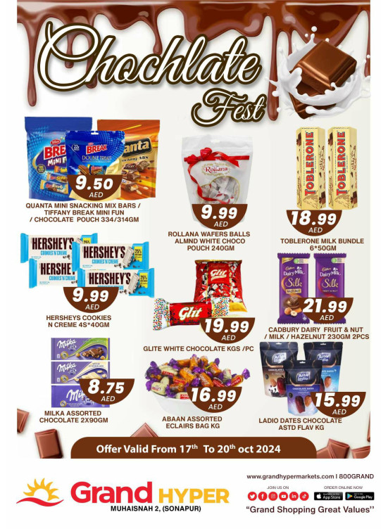 Chochlate Feast - Grand Hyper Muhaisnah