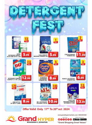 Detergent Fest - Grand Hyper Muhaisnah