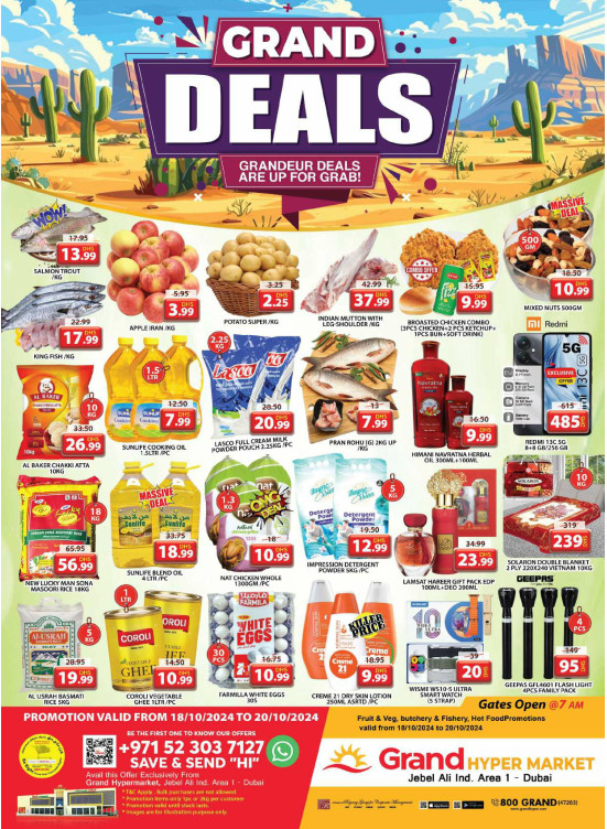 Weekend Deals - Grand Hypermarket Jebel Ali