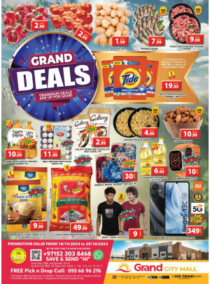 Weekend Deals - Grand City Mall