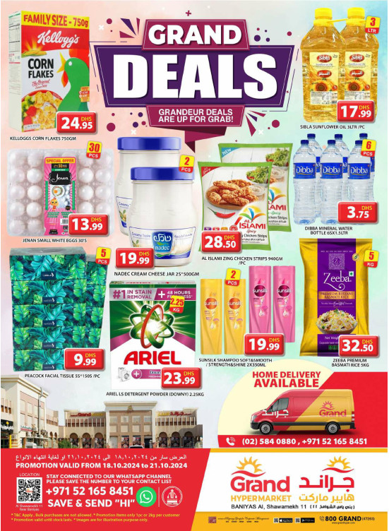 Weekend Deals Baniyas, Abu Dhabi from Grand Hypermarket until 21st
