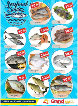 Seafood Sunday - Grand Mall Sharjah
