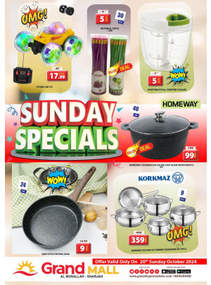 Sunday Special - Grand Mall Sharjah