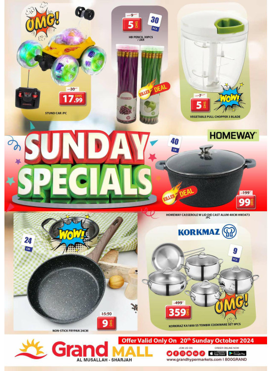 Sunday Special - Grand Mall Sharjah