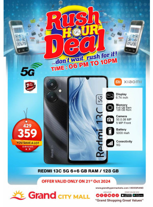 Rush Hour Deal - Grand City Mall