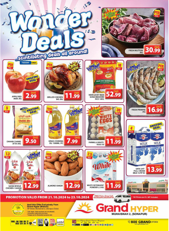 Midweek Deals - Grand Hyper Muhaisnah