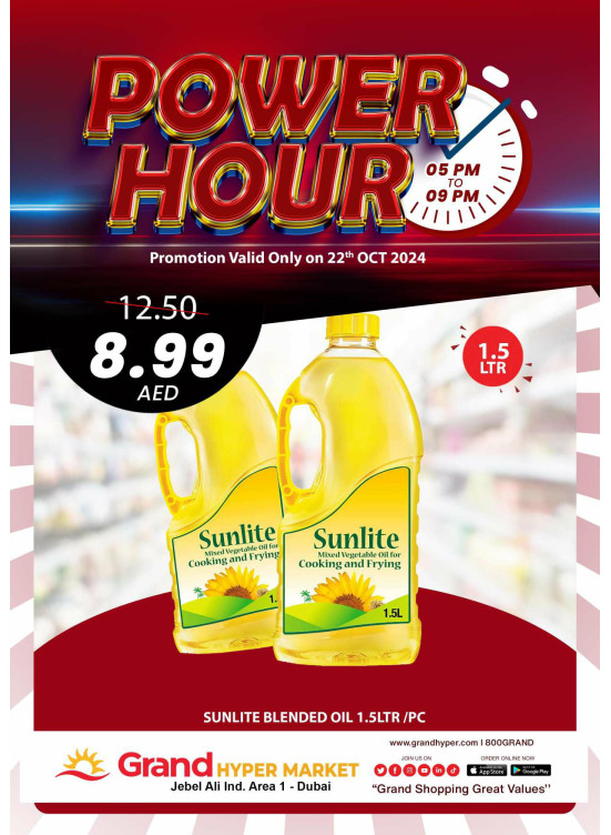Power Hour - Grand Hypermarket Jebel Ali