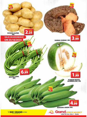 Veggie Wednesday - Grand Hypermarket Jebel Ali