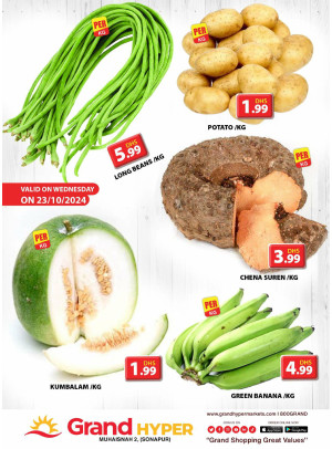 Veggie Wednesday - Grand Hyper Muhaisnah