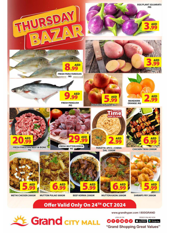 Thursday Bazar - Grand City Mall