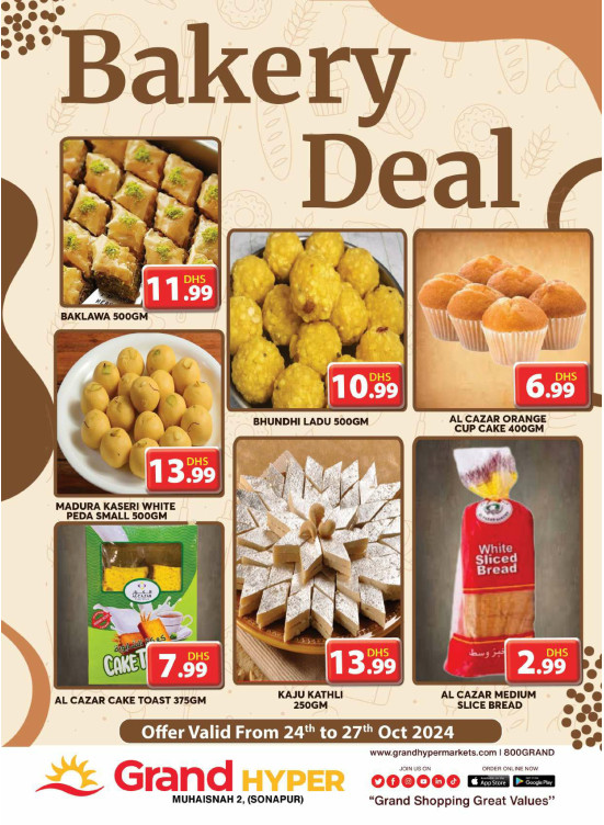 Bakery Deal - Grand Hyper Muhaisnah