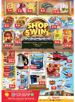 Weekend Deals - Grand City Mall
