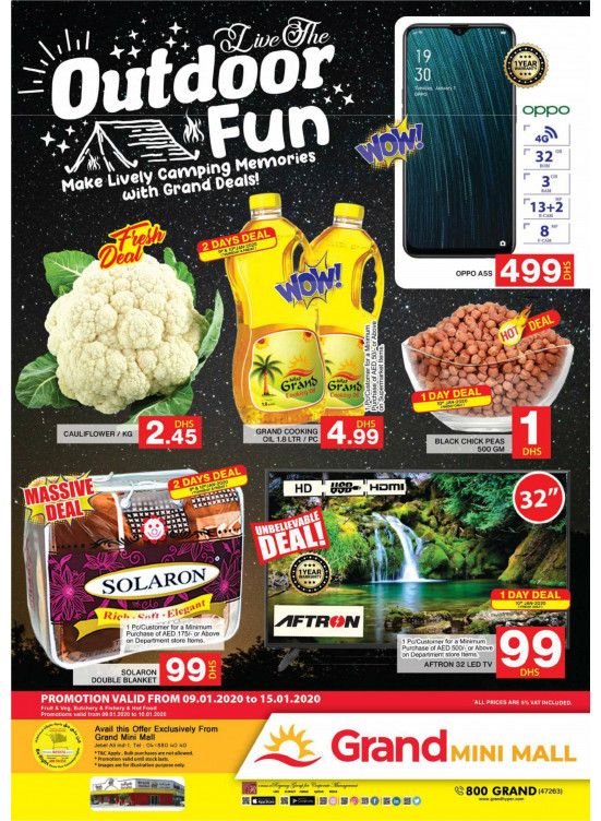 Outdoor Offers - Grand Mini Mall