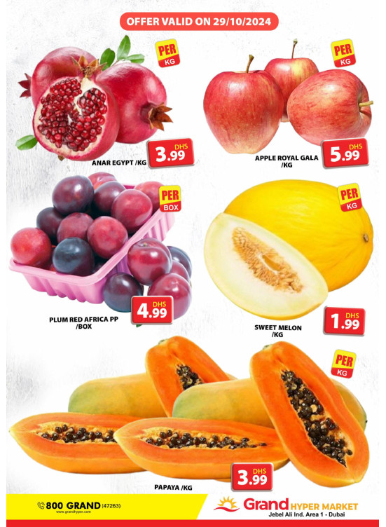 Fruitilicious Tuesday - Grand Hypermarket Jebel Ali