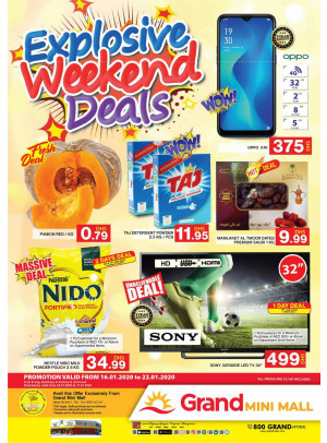Explosive Weekend Deals - Grand Mini Mall