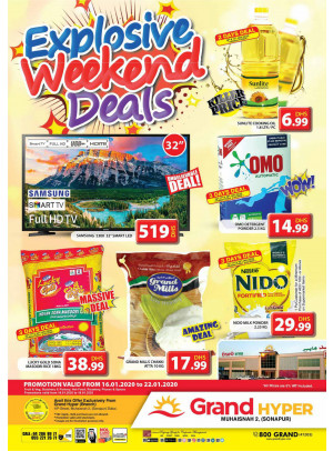 Explosive Weekend Deals - Grand Hyper Muhaisnah