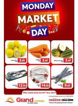 Monday Market Day - Grand Hyper Al Khail Mall