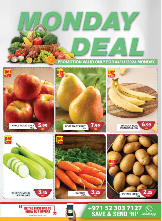 Monday Deal - Grand Hypermarket Jebel Ali
