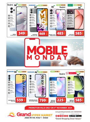 Mobile Monday - Grand Hypermarket Jebel Ali