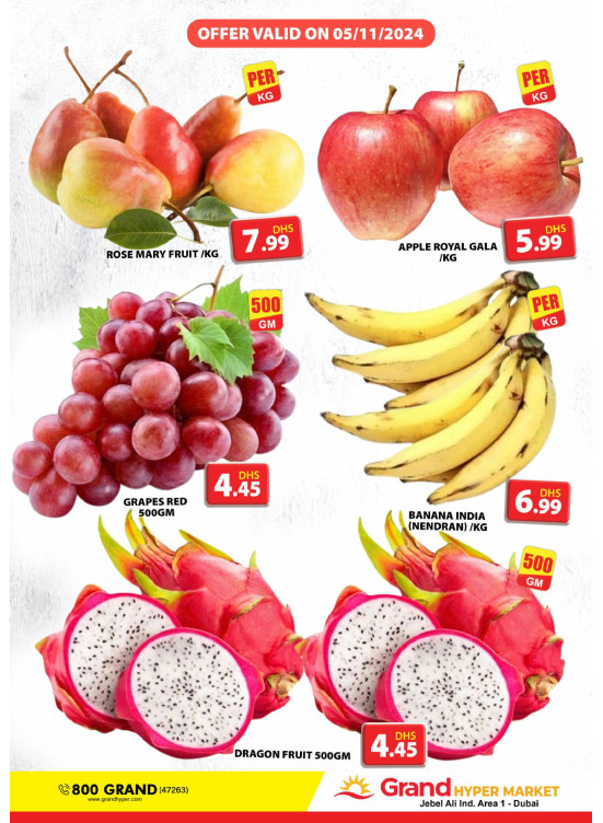 Fruitilicious Tuesday - Grand Hypermarket Jebel Ali