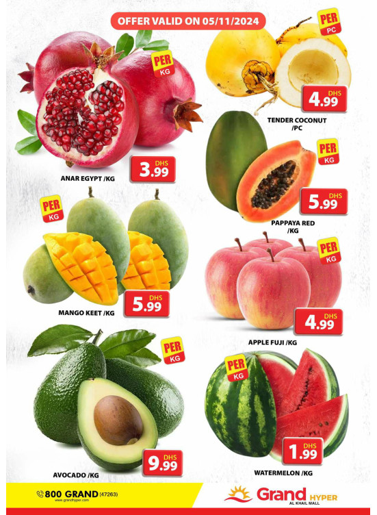 Fruitilicious Tuesday - Grand Hyper Al Khail Mall